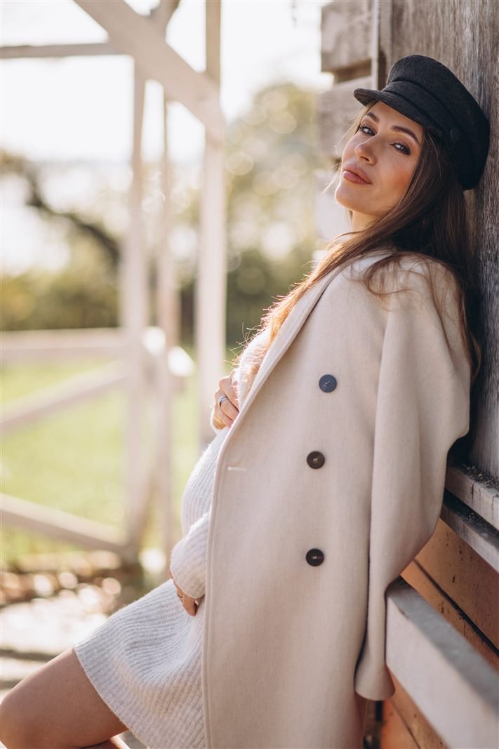 Look Gestante Off-White